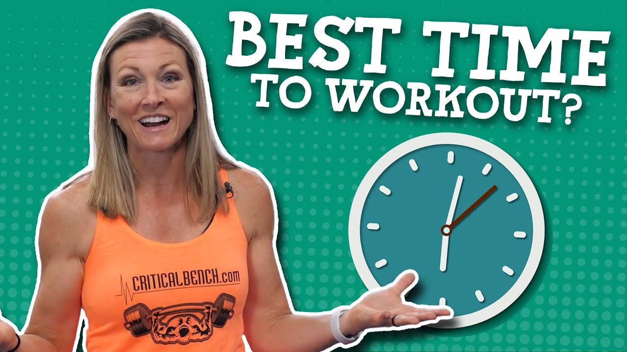 Optimal Timing for Workouts in a Day